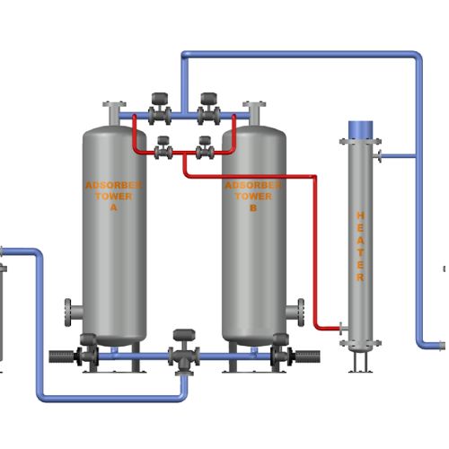 Externally Heated Heating Dryer