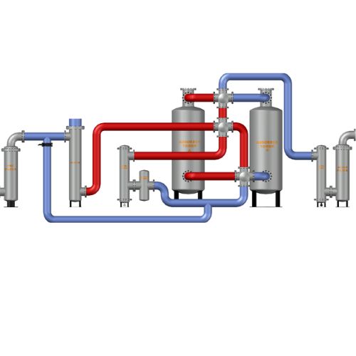 Split Flow no Purge Loss Dryer 1
